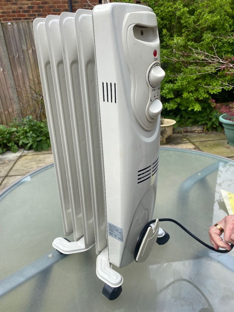 Electric portable radiator