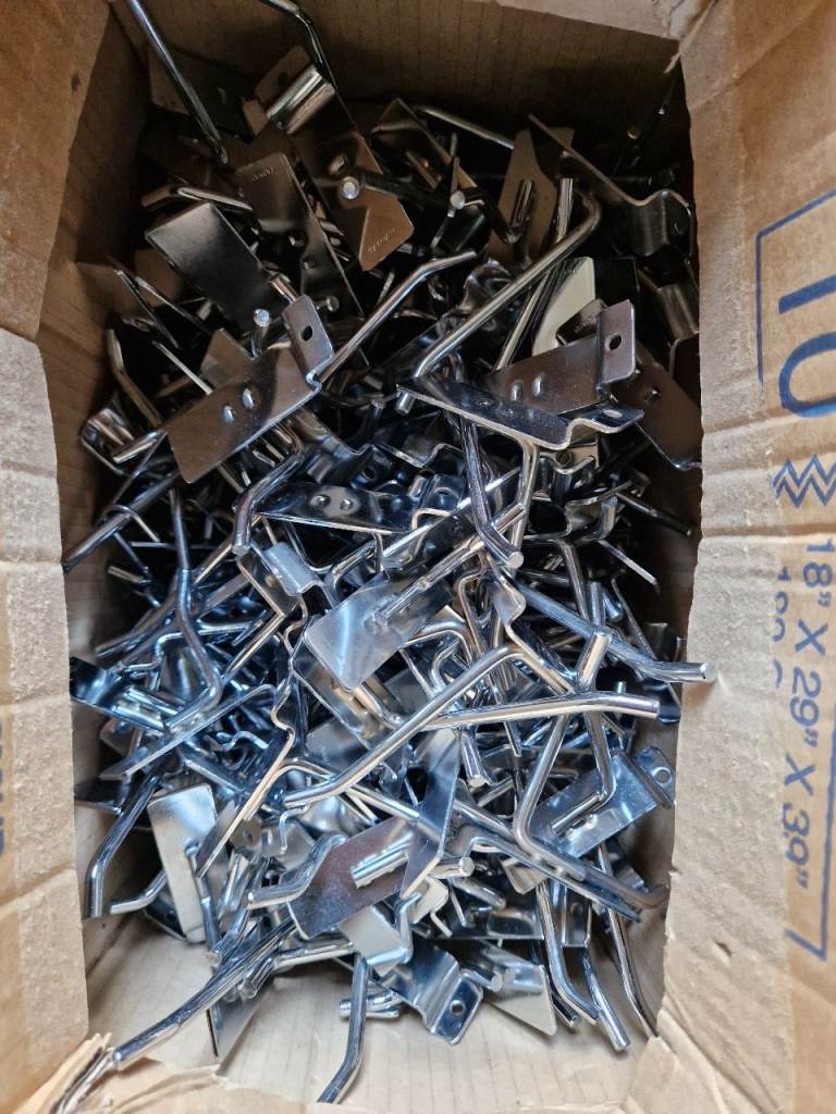 Slatwall panel hooks