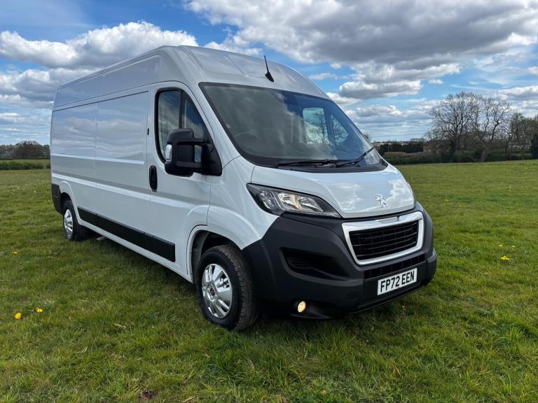 2022 Peugeot Boxer 2.2 BlueHDi H2 Asphalt Van 140ps L3 H2 LWB High Spec One Owner Van With FSH PA...
