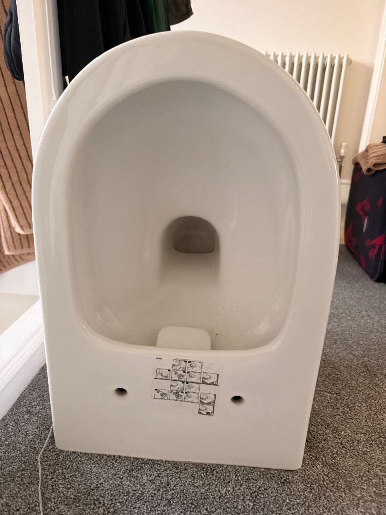 VitrA 7748L003-0101 White Toilet Pan – New
