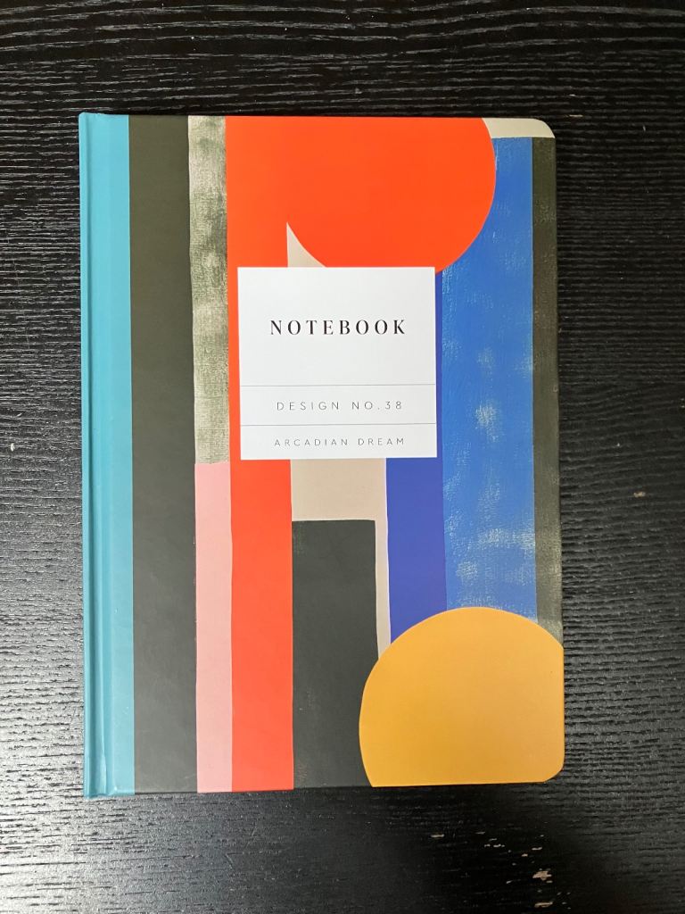 New Notebook Design No.38 Arcadian Dream Hardback Notebook. Kaleido  RRP £14