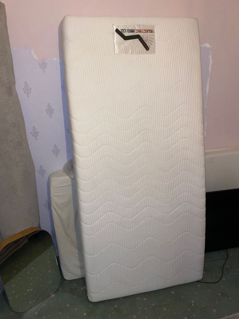 Single Mattress 90x200 cm - The Electric Bed Co - Excellent Condition - Spare/Guest - Medium Support