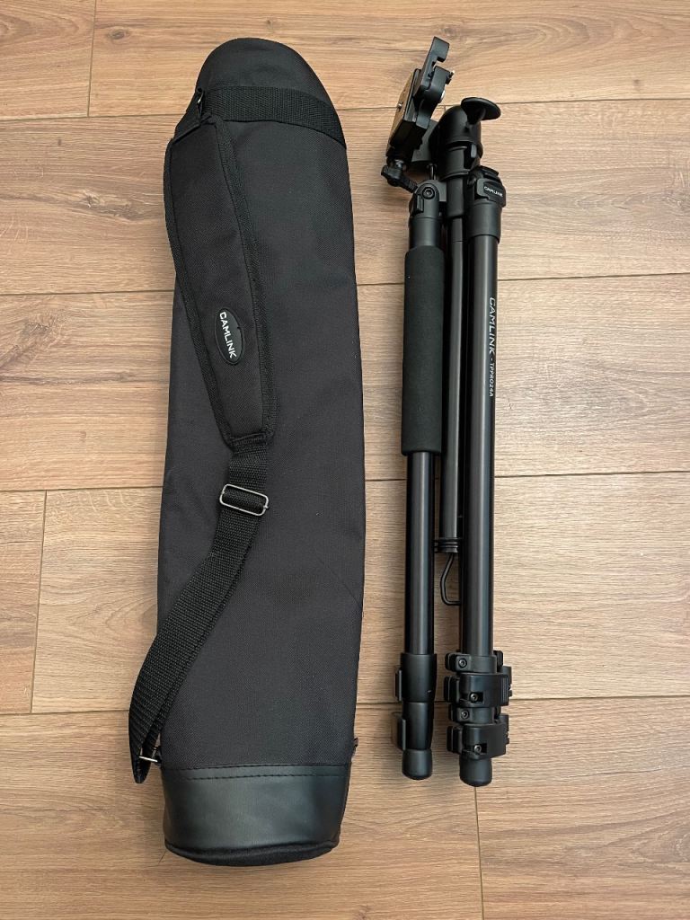 Camlink TP PRO24A Camera Tripod Stand with 2x Quick Release Plate