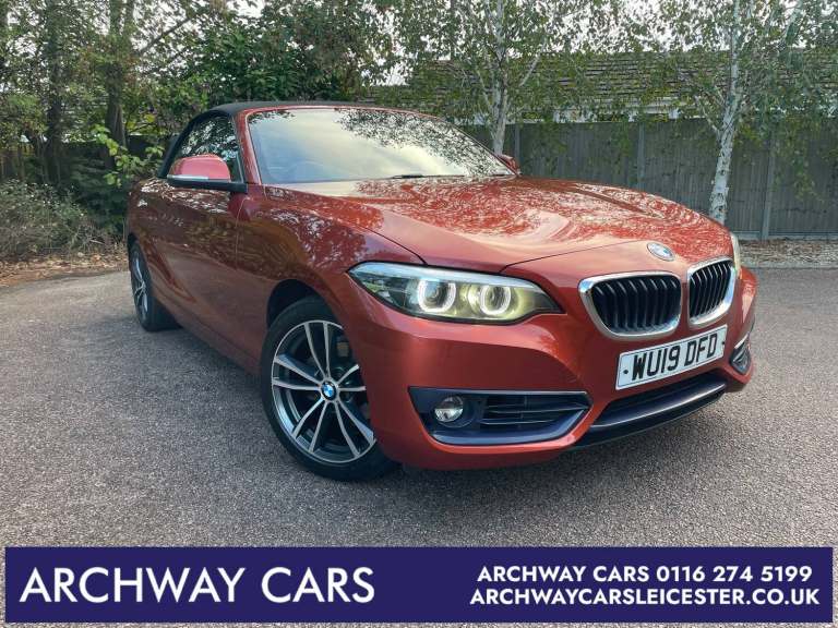 2019 BMW 2 Series 1.5 218i GPF Sport Convertible 2dr Petrol Manual Euro 6 (s/s)