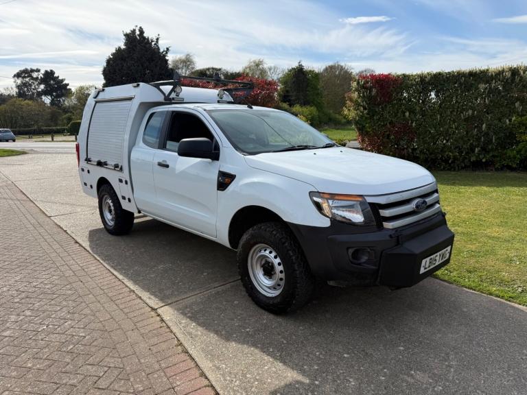 2015 Ford Ranger EXTRA CAB XL 2.2 TDCi 150 4WD AIR CON RAMSEY WINCH NO VAT PICK UP Diesel Manual