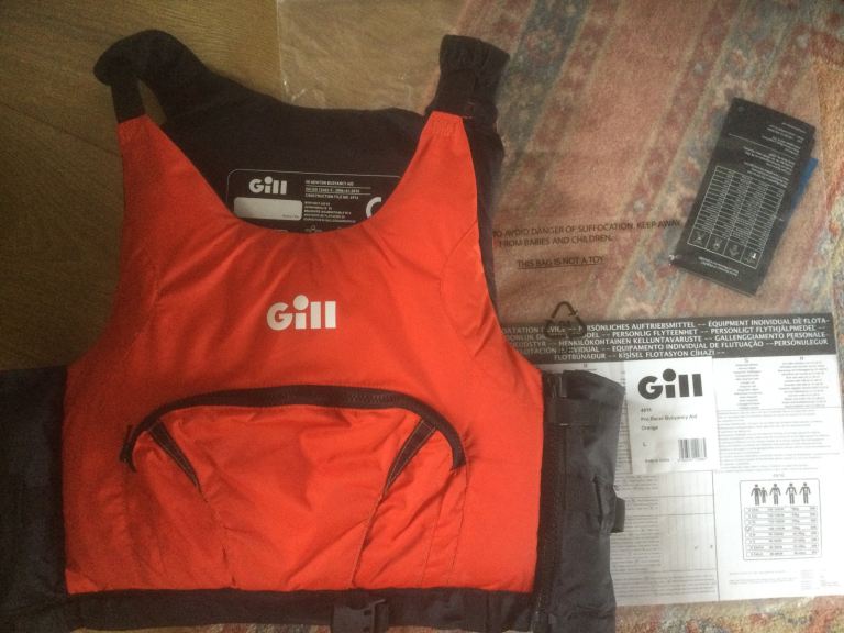 NEW Gill Buoyancy Aid Pro Racer Size Adult Large SUP, Kayak, dinghy sailing