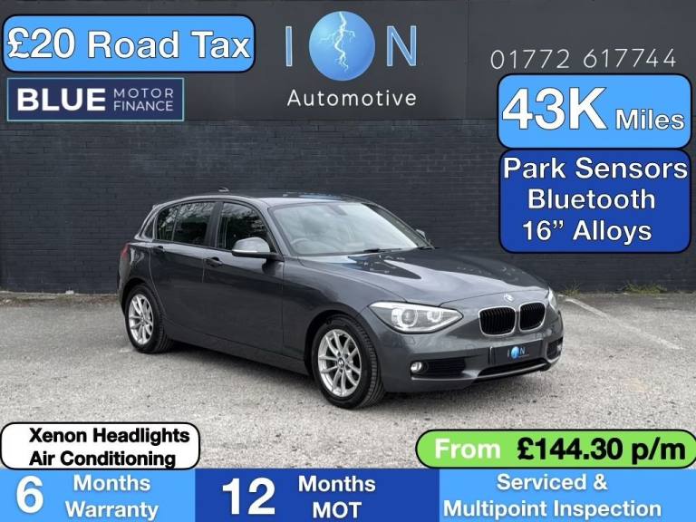 2013 BMW 1 Series 116d ED*Xenon Lights, 1 Owner, 20GBP Tax, Main Dealer History* Hatchback Diesel...