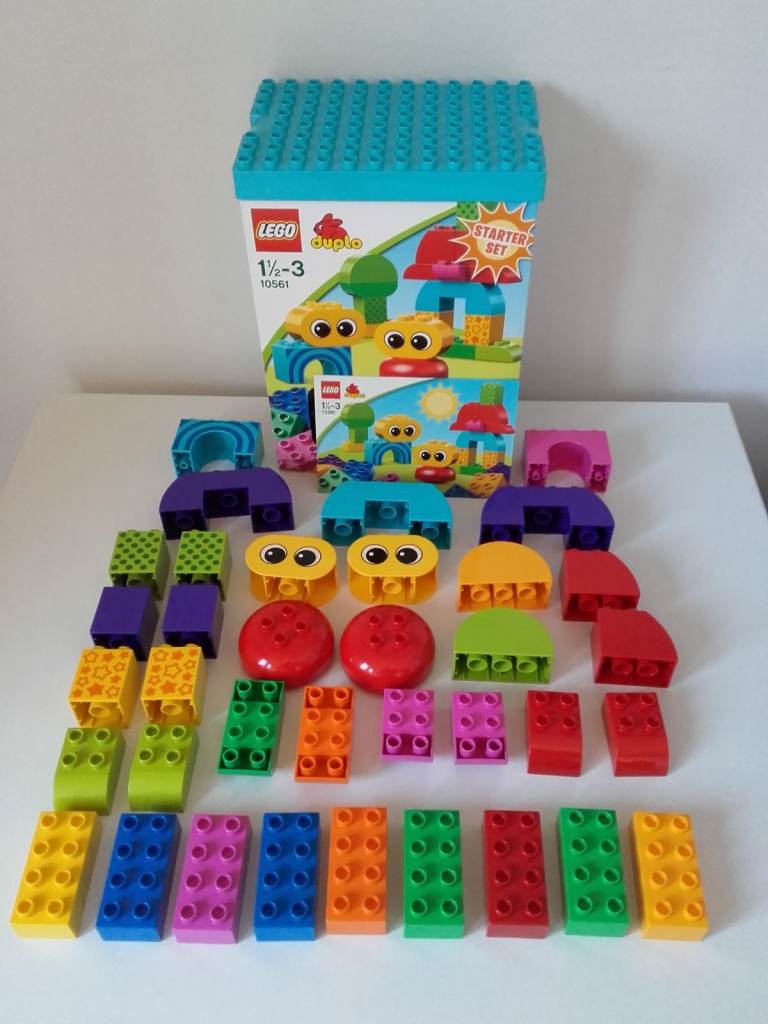 AS NEW - Lego Duplo 10561 set Toddler Starter Building Set - boxed - 37 pieces - Age 18mths+