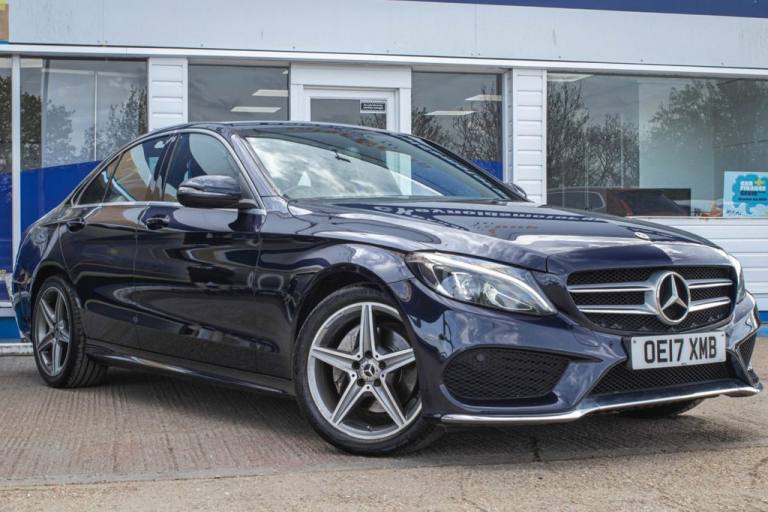 2017 Mercedes-Benz C Class 2.1 C220d AMG Line Saloon 4dr Diesel G-Tronic+ Euro 6 (s/s) (170 ps) S...