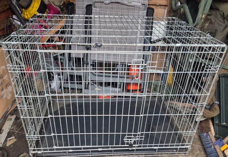 Large dog crate