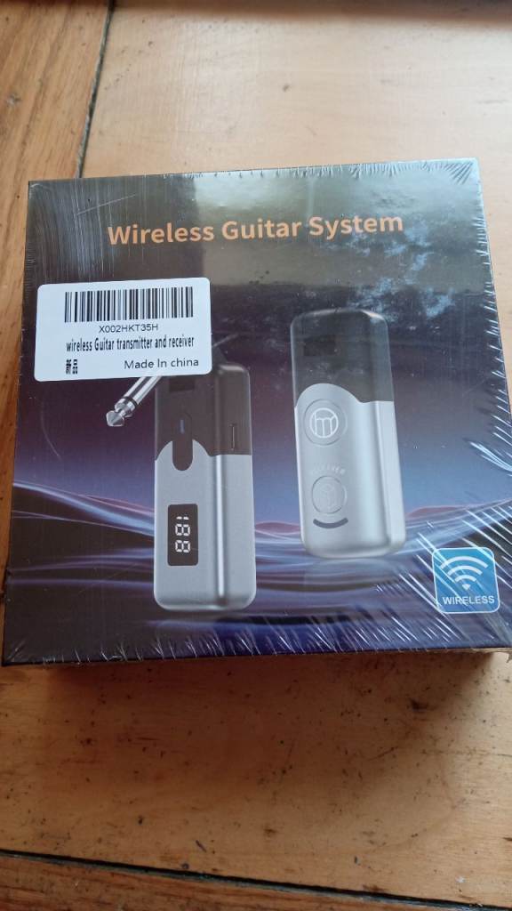 ZealSound Wireless Guitar Transmitter - New and sealed in box.