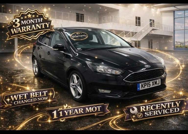 2015 Ford Focus 1.0 EcoBoost 125 Zetec 5dr HATCHBACK PETROL Manual