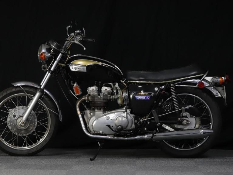 1972 Triumph T150 V Trident US Spec Chrome Mudguards Pea Shooters Stunning Lo...