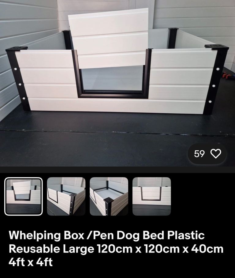 Whelping box 