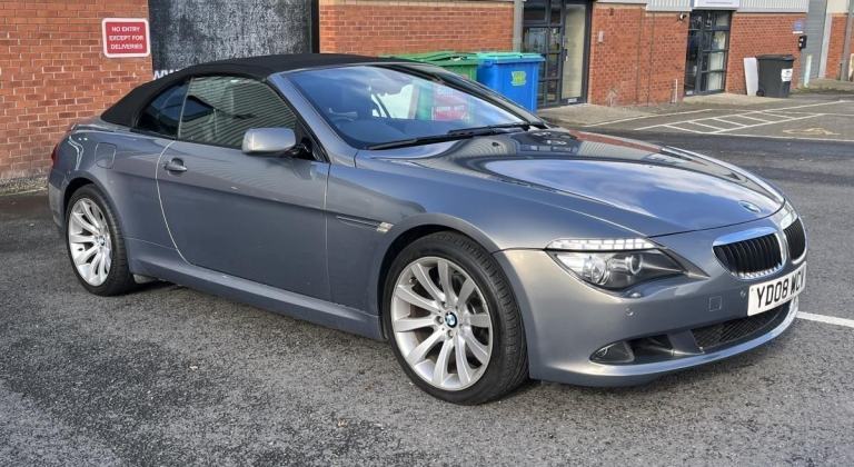 2008 08-PLATE BMW 635D SPORT CONVERTIBLE AUTO ** GREAT SERVICE HISTORY **