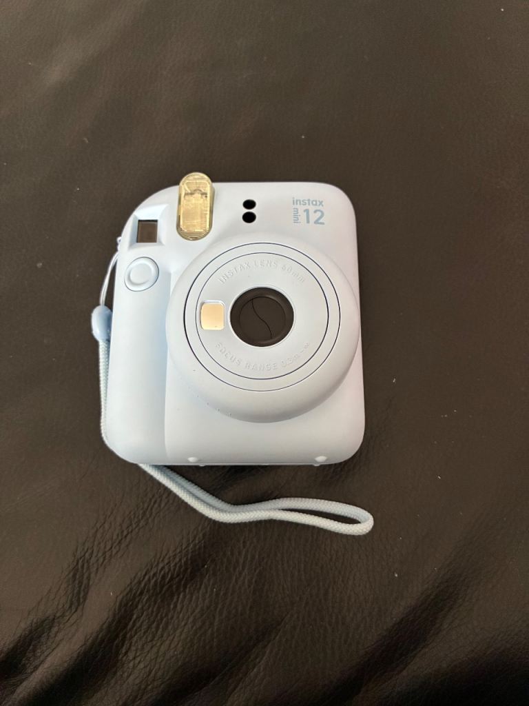 Fujifilm Instax Mini 12 Instant Camera – Blue, Brand New