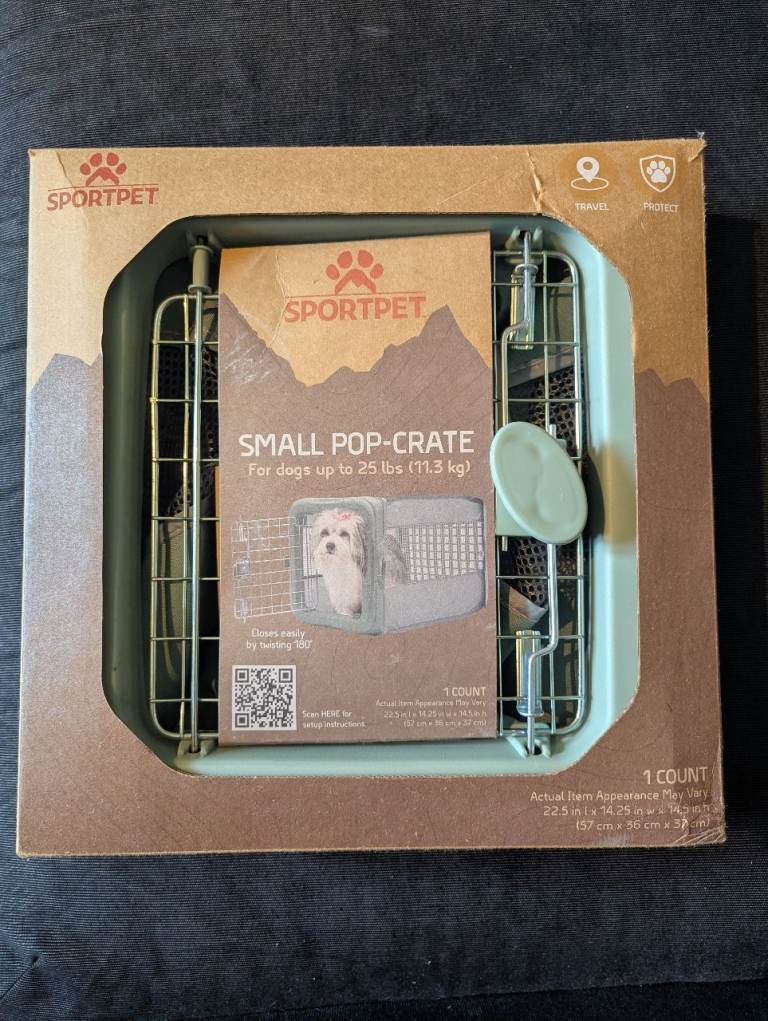 Sportpet Small Pop-Crate - FREE