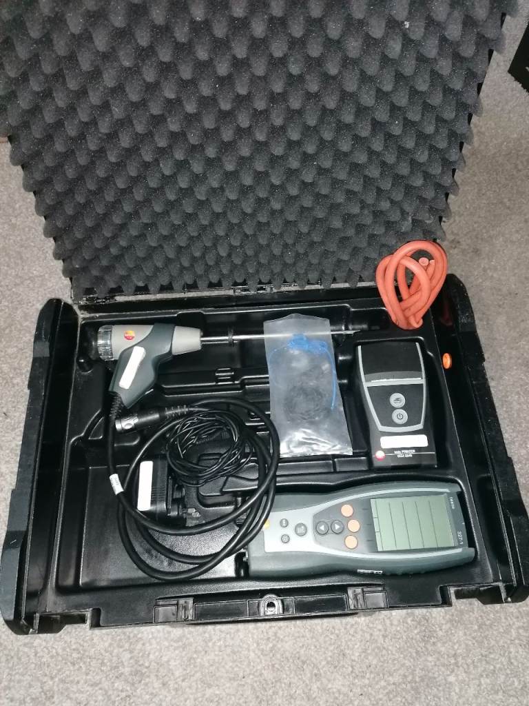 Testo 327-1 Flue Gas Analyser Advanced Kit with Printer & Case