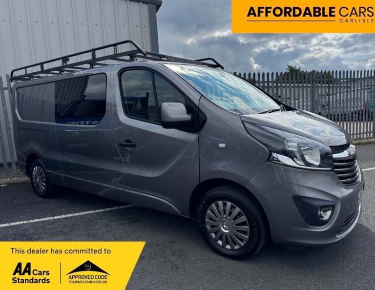 2018 VAUXHALL VIVARO SPORTIVE 1.6CDTI 2900 L2 H1 5 SEATER NO VAT