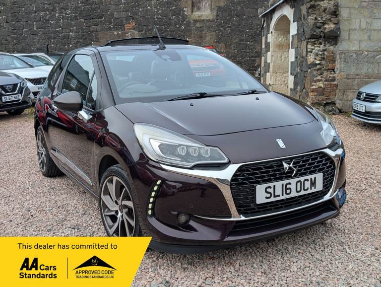 2016 DS Automobiles DS 3 1.6L DSPrestige THP S/S Convertible 2dr Petrol Manual Euro 6 (161 bhp) C...