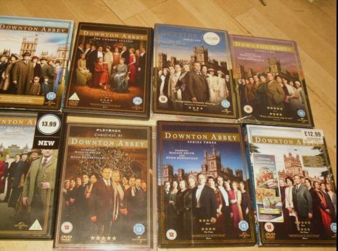 As new Downtown abbey boxsets series 1-5 plus specials £10 for the lot