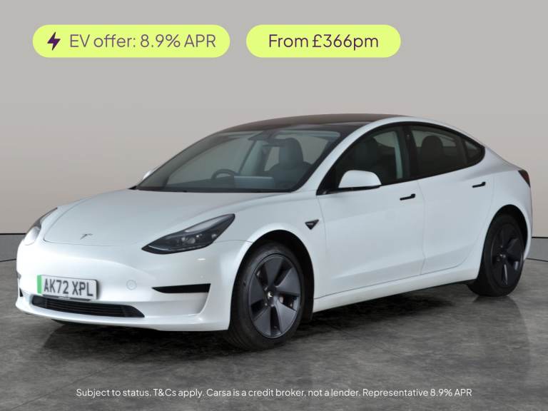 2022 Tesla Model 3 RWD 4dr Auto SALOON ELECTRIC Automatic