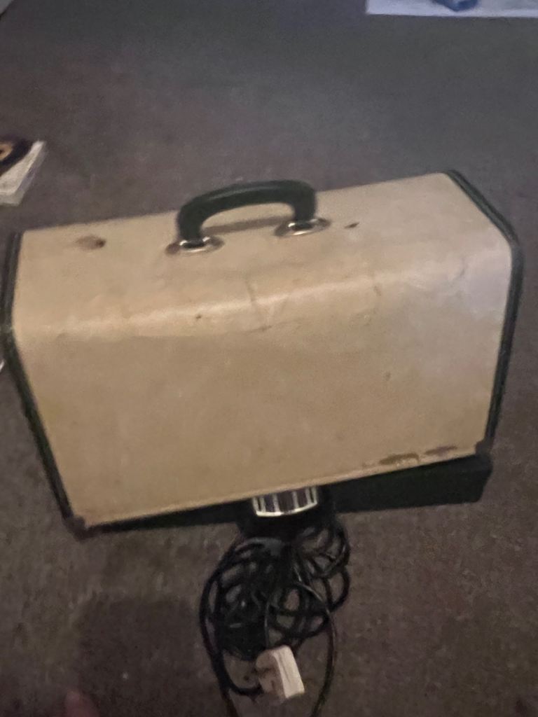 Vintage Cresta Electric Sewing Machine (Working Order) with Case & Pedal