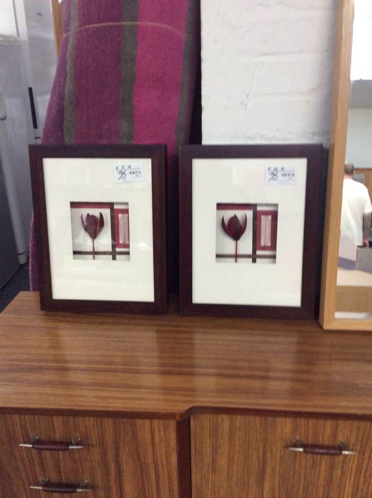 3D flower picture #62571  & #62573  £5 each