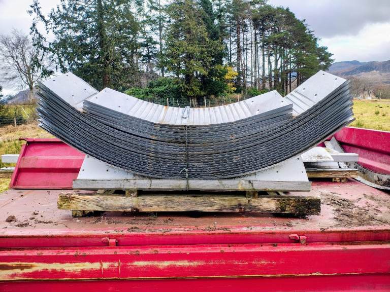 30ft x 20ft Steel Arch Building