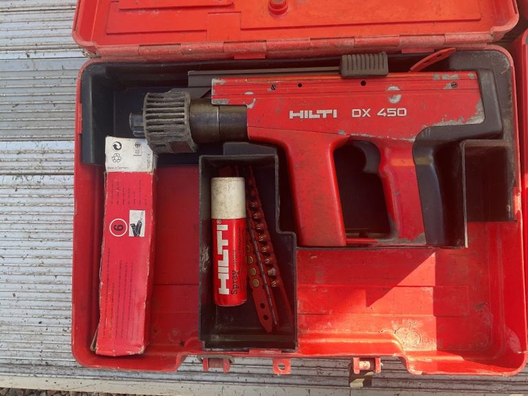 Hilti DX 450 nail guns 