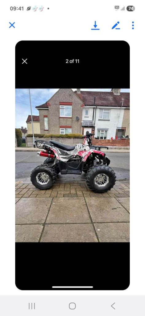 NOT ROAD LEGAL 