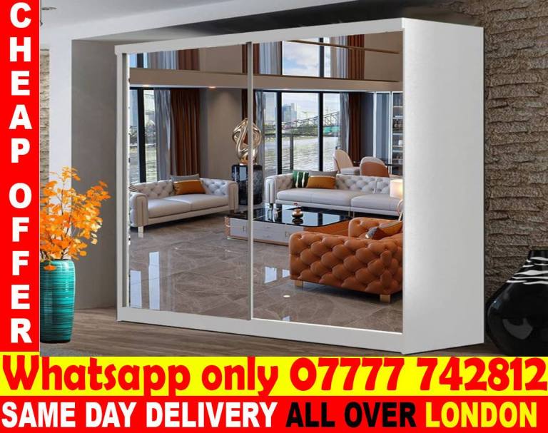 -- Wardrobe – Modern Design TWO & THREE DOOR