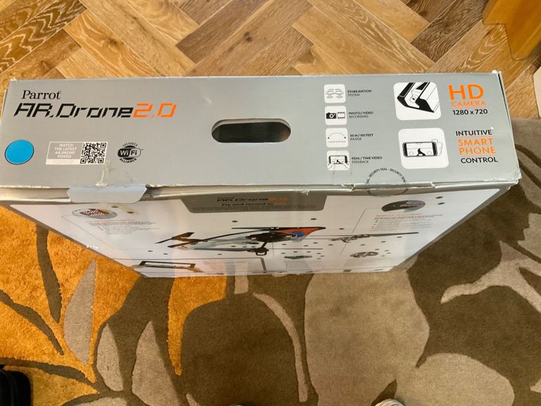 Drone Parrot Drone 2.0, HD video recording. Never been used