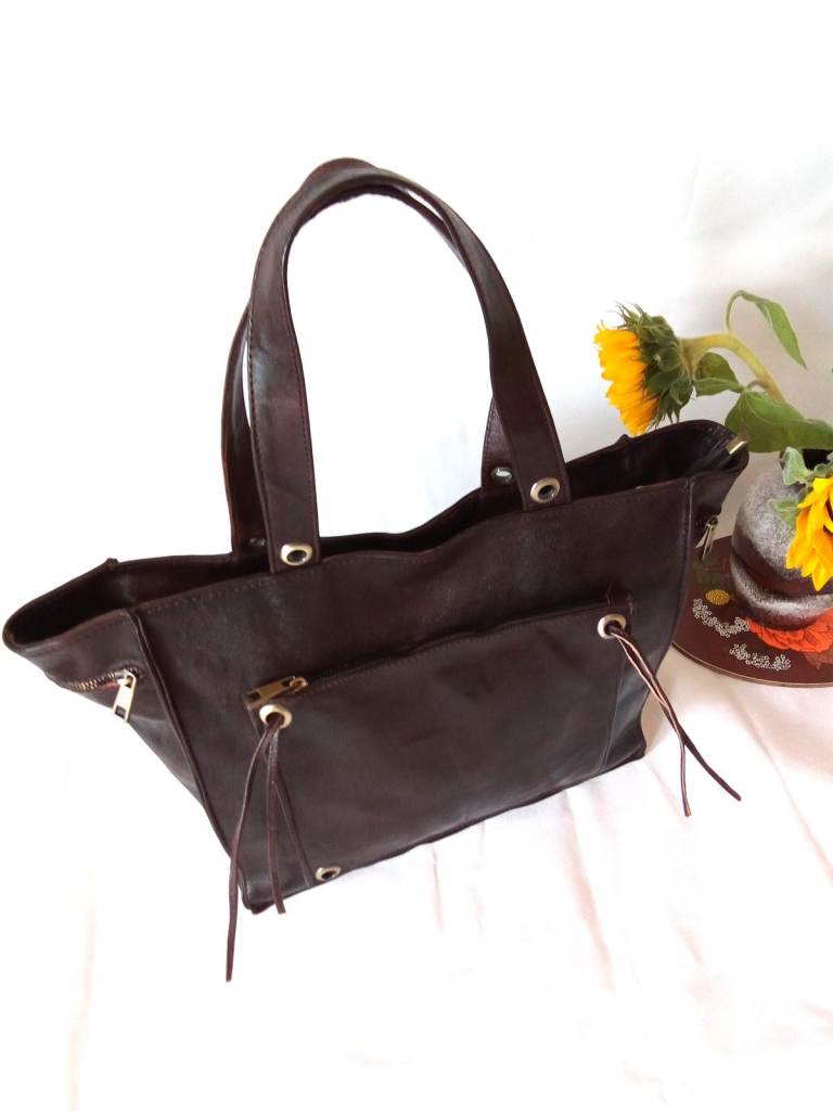 100% Genuine Leather Handbag Moroccan Leather Bag Handmade Women's Bag ( Christmas Sale )