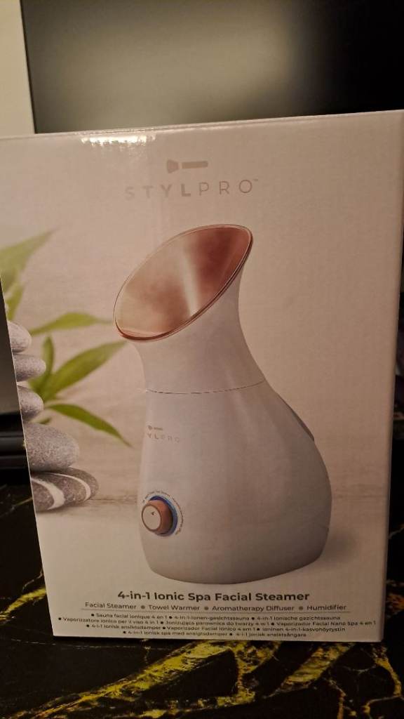 Stylpro 4 in 1 ionic spa facial steamer