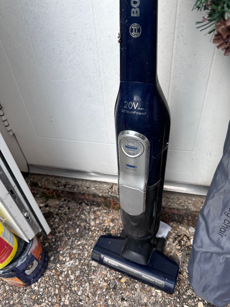 Bosch 20V Cordless Cleaner - Blue, Good Condition