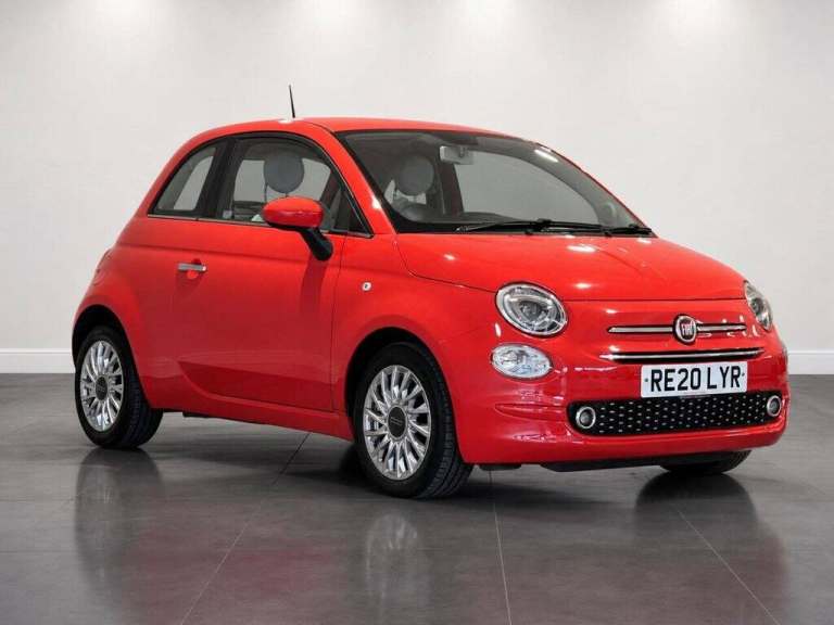 2020 20 FIAT 500 1.2 LOUNGE HATCHBACK 3DR PETROL DUALOGIC EURO 6 (S/S) (69 BHP)
