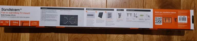 BRAND NEW: TV WALL BRACKET  FOR 42 to 75in + TV