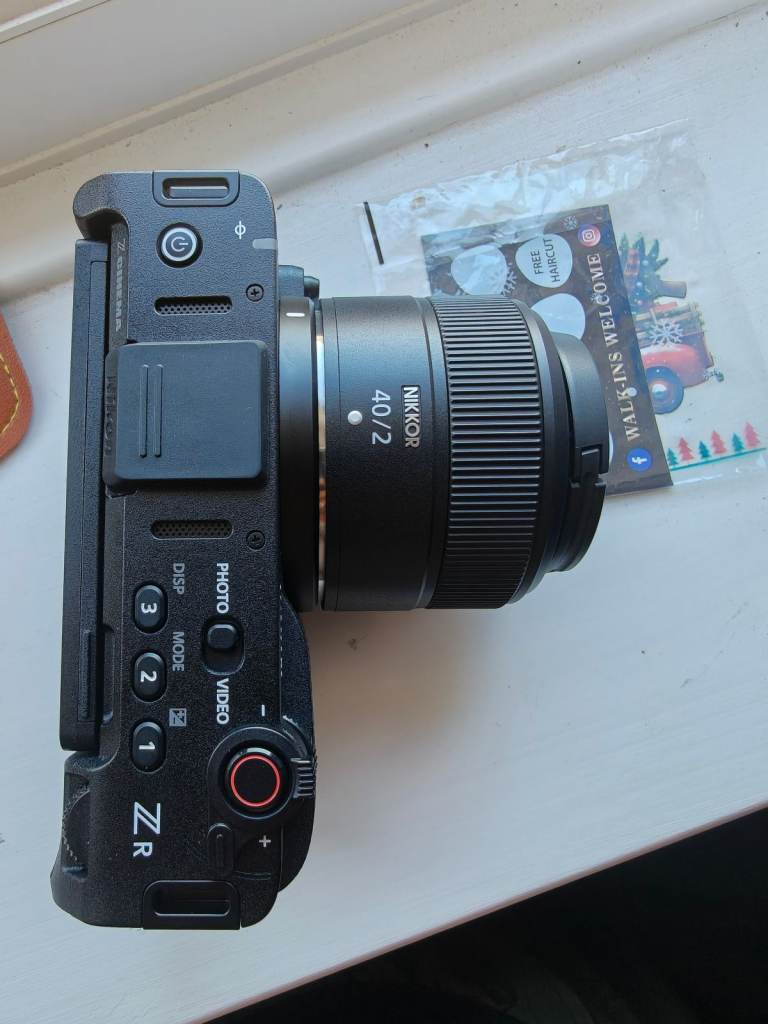 Nikon ZR Camera with NIKKOR Z 40mm f/2 Lens - Immaculate