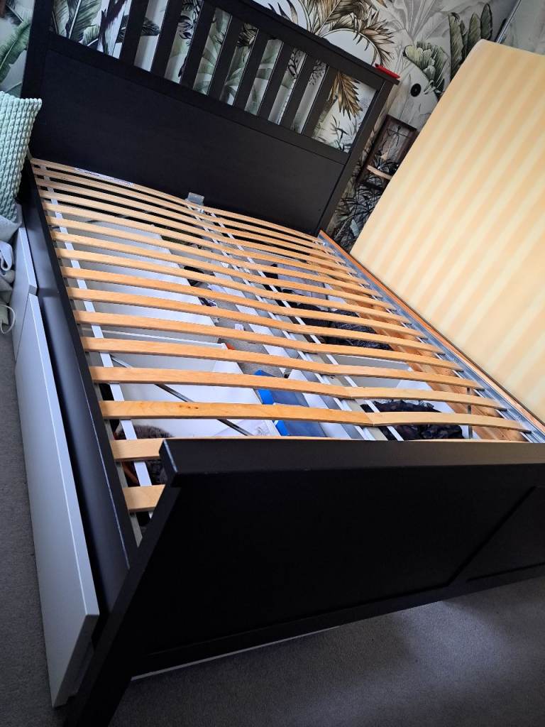 Ikea hemnes king size bed 