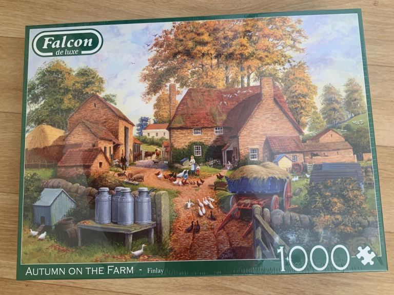 1000 piece jigsaw Autumn on the Farm