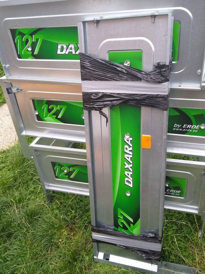 Trailer sides D127 open back. 14" high 49"x38,5" very good condition