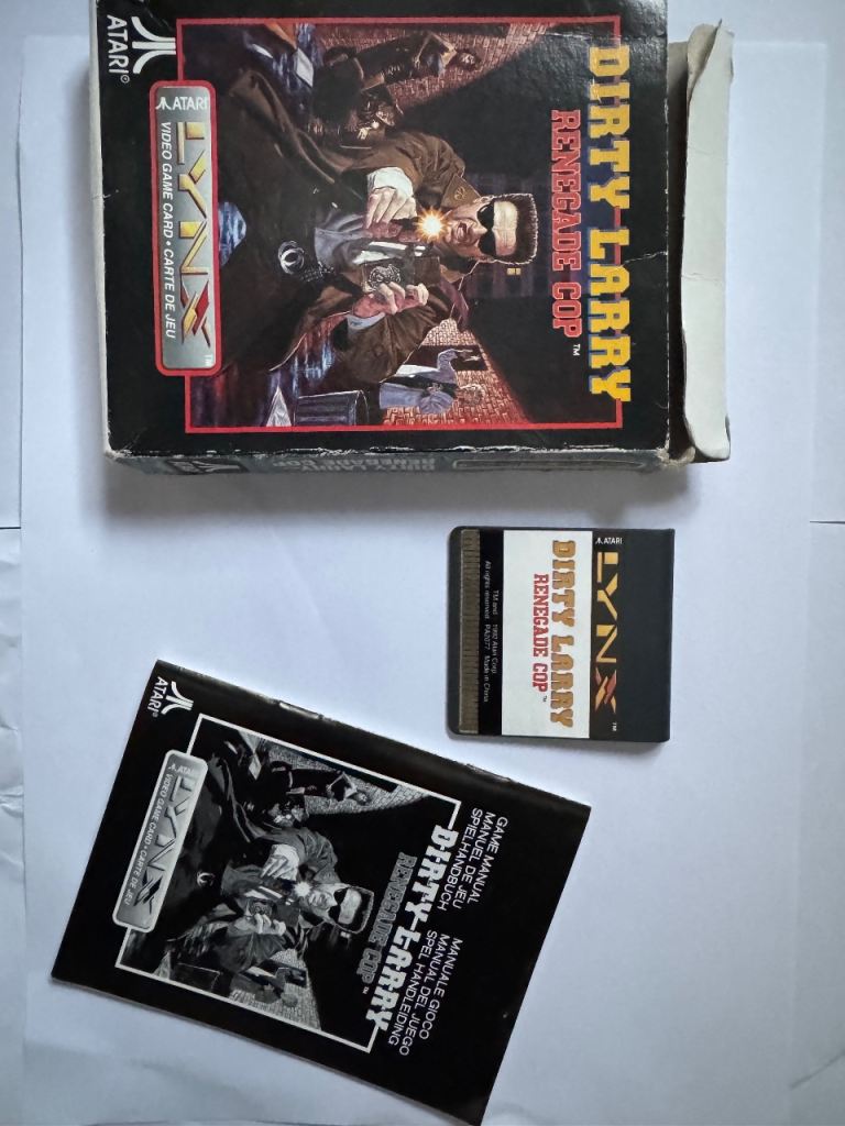 Dirty Larry Atari lynx game