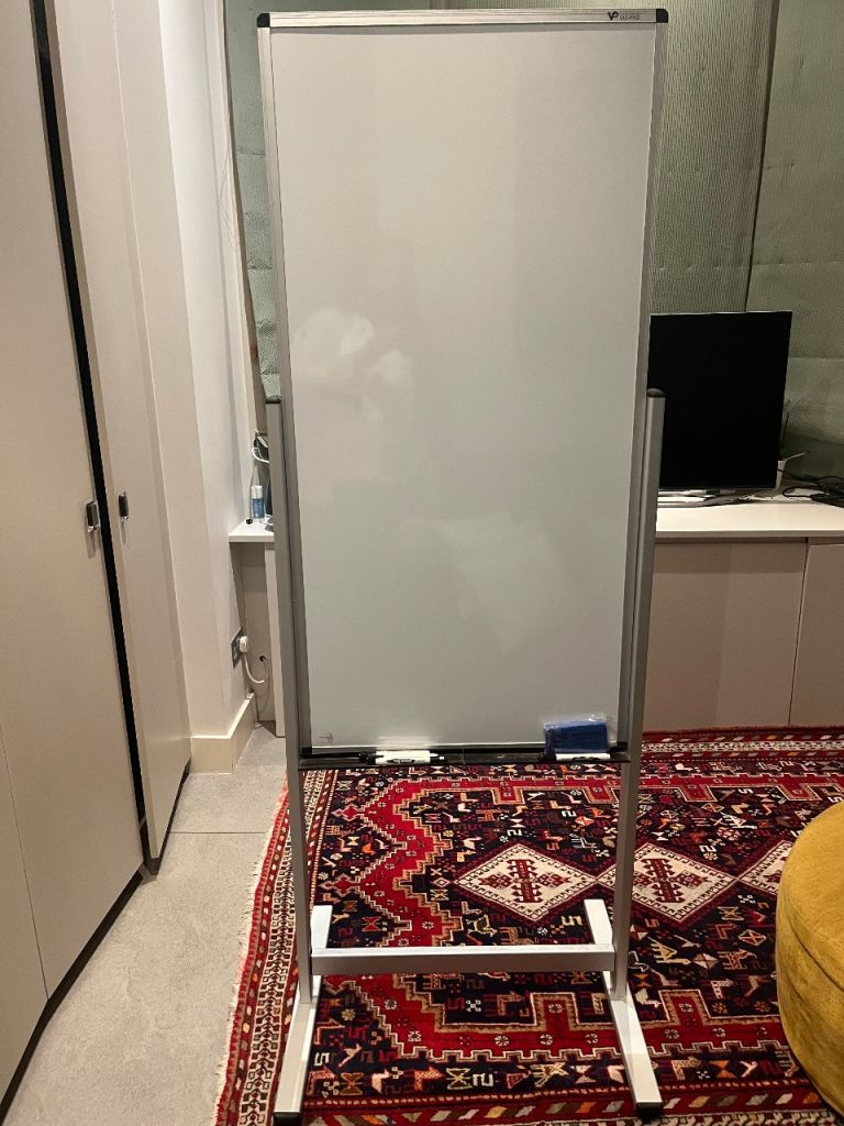 White board magnetic double-sided