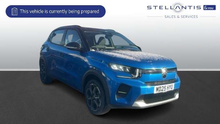 2025 Citroen C3 1.2 Turbo PLUS Hatchback 5dr Petrol Manual Euro 6 (s/s) (100 ps) Hatchback Petrol...