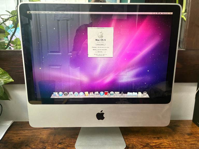  Apple iMac 20" A1224 early 2009 Core 2 Duo 2.66 4GB 320GB Snow Leopard