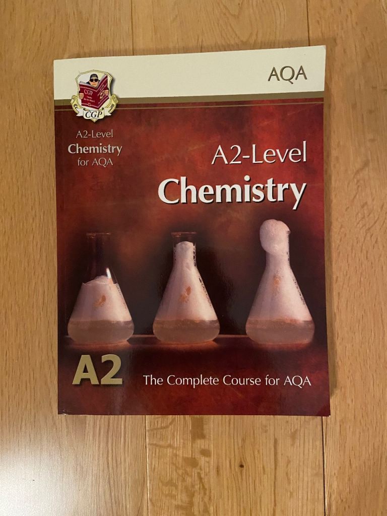 A2 level chemistry revision book