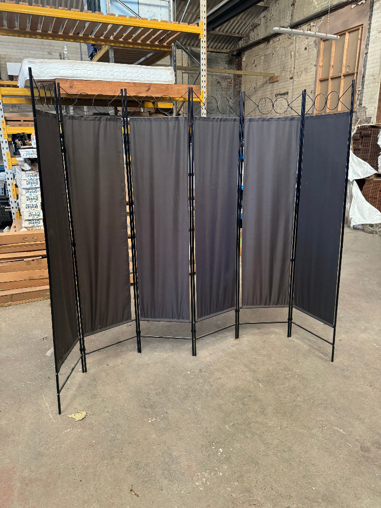 Dark Grey room divider
