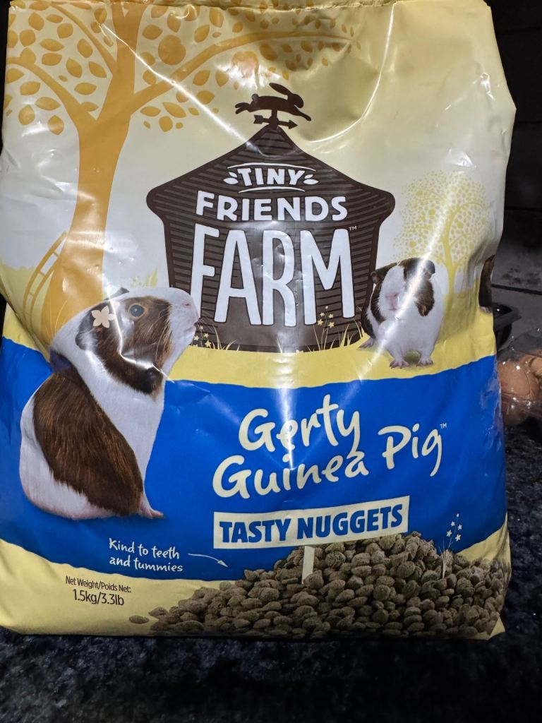 Guinea pig food