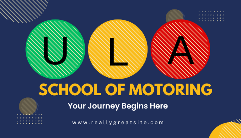 ULA School of Motoring Digital Advertisement Graphic